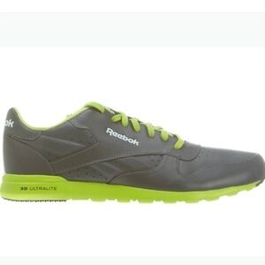 REEBOK LEATHER Y2K 3D ULTRALIGHT SNEAKERS MENS SIZE 9.5 EUC